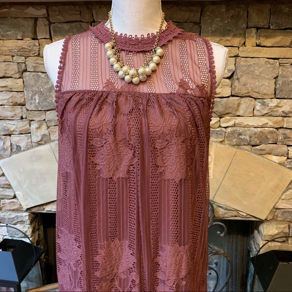 NWT No Boundaries Nobo Rustic Brick Dress - Picture 2 of 14